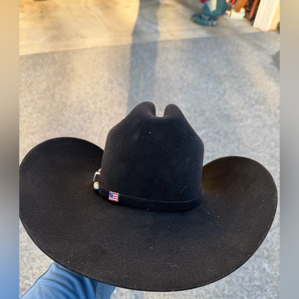 American Hat Company Lucky 7x Hat size 6 3/4 Long Oval - Picture 4 of 7